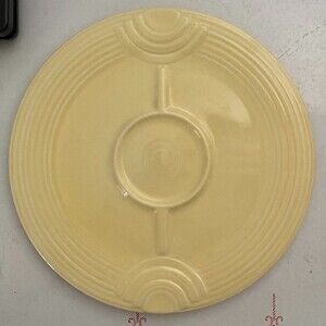 Fiestaware Discontinued Hostess Tray Sunflower